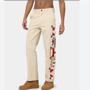 NWOT Honor the Gift Hawthorne Patchwork Canvas Pants Size 32x29